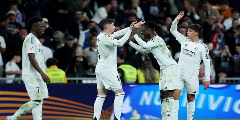 Fede Valverde tỏa sáng rực rỡ, cứu Real Madrid tại Champions League 2 Màn trình diễn đỉnh cao giữa áp lực nghẹt thở