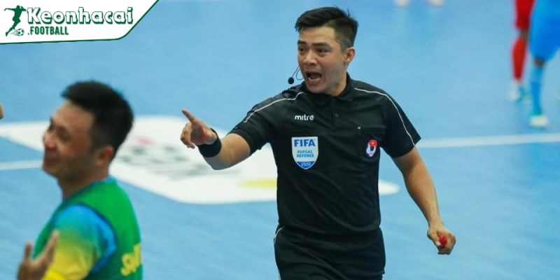 Trọng tài trong luật đá Futsal