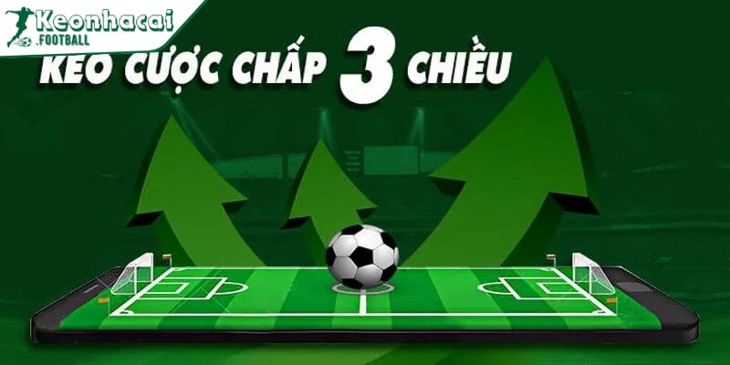 Kèo cược chấp 3 chiều còn gọi là kèo chấp 3 cửa, hoặc kèo 3W Handicap