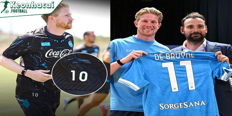 Màn ra mắt không như mong đợi của De Bruyne trong màu áo Napoli