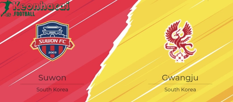 Soi kèo Suwon FC vs Gwangju FC - 17h30 ngày 18/7 - K1 League
