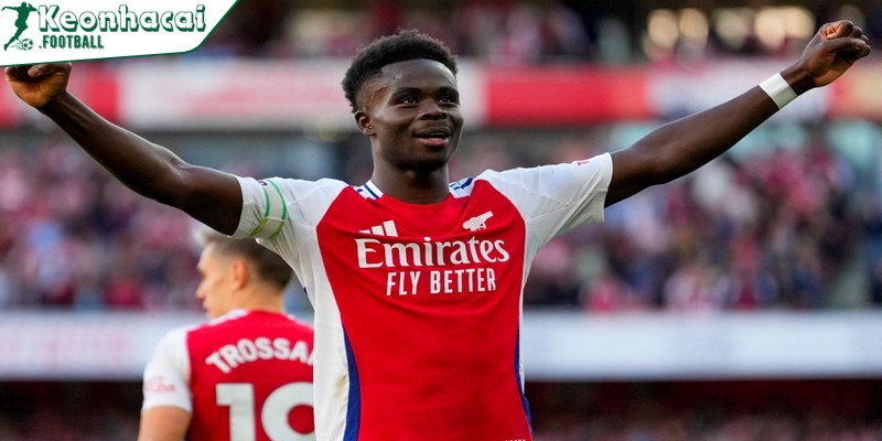 Bukayo Saka là một trong những tài năng trẻ triển vọng nhất