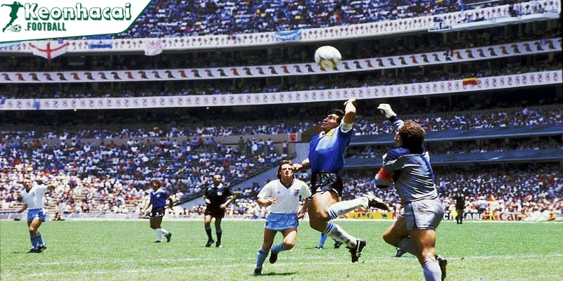 “Bàn tay của chúa” là bàn thắng được ghi năm 1986 là Maradona