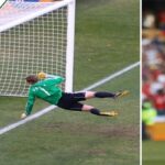 Vòng 1/8 World Cup 2010 chứng kiến tình huống gây tranh cãi giữa Anh và Đức